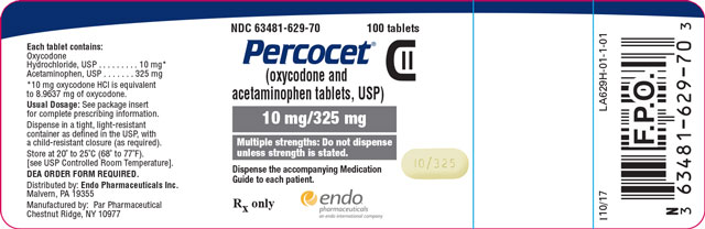 Percocet 10 mg